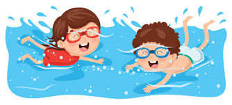 went swimming